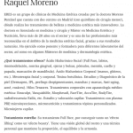 La Dra. Raquel Moreno en ELLE, como una de las mejores de Madrid